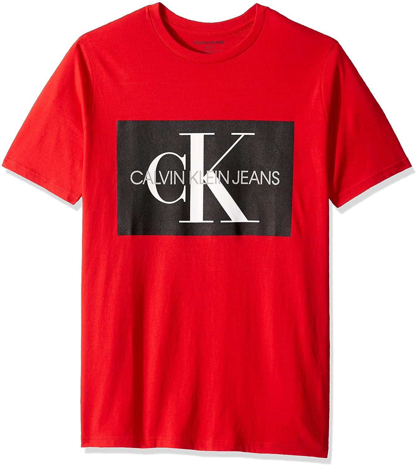 Calvin Klein Men's Short Sleeve Monogram Logo T-Shirt