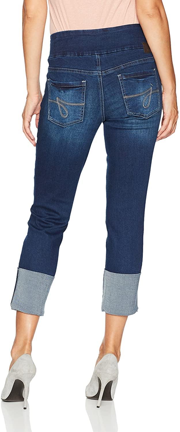 Jag Jeans Women's Lewis Straight Cuffed Pull on Jean