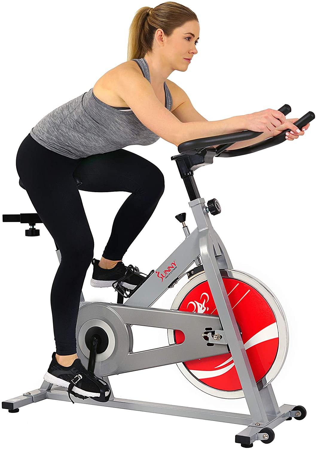 Sunny Health & Fitness Stationary Indoor Cycling Exercise Bike - SF-B1001/S - JOY2ESpree