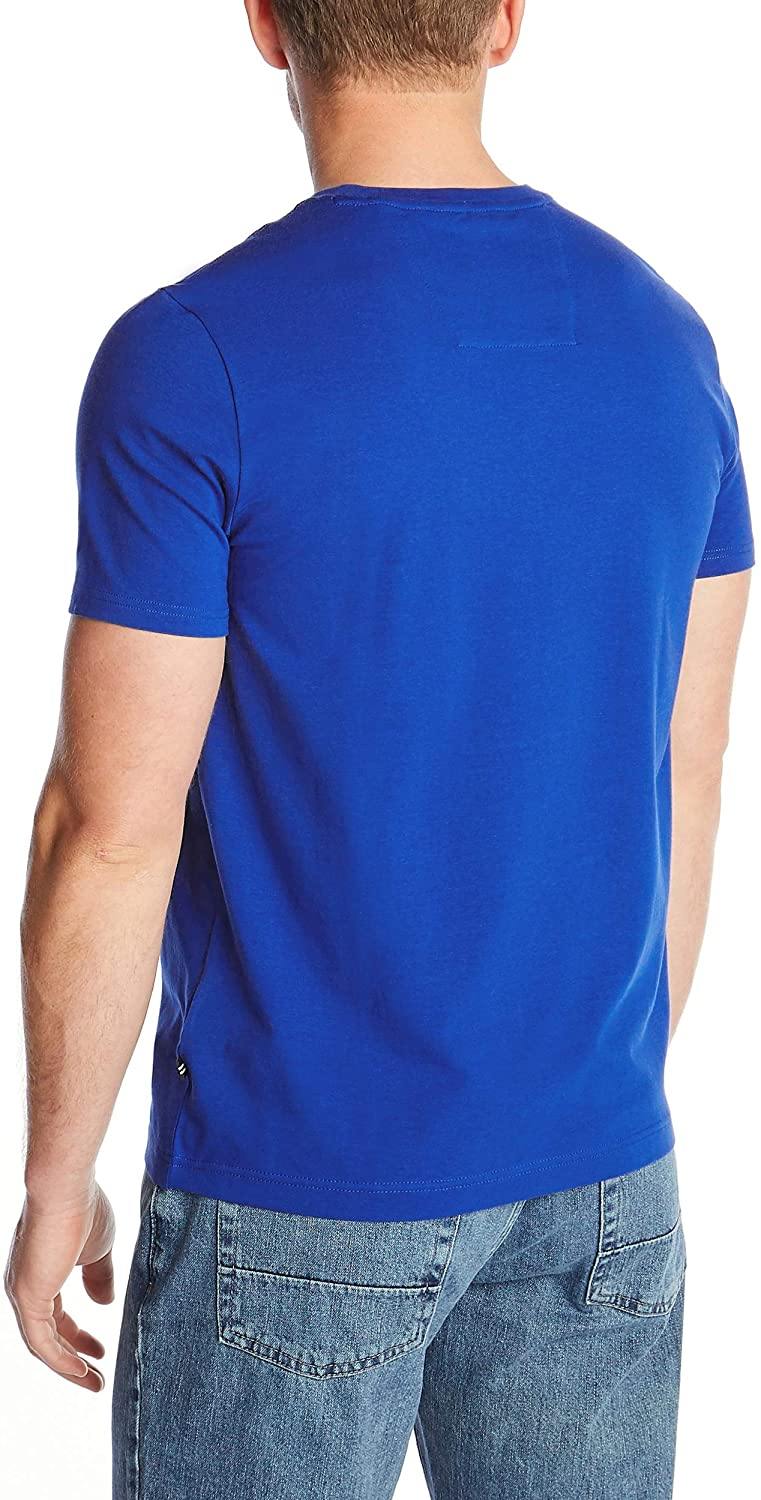 Nautica Men's Solid Crew Neck Short-Sleeve Pocket T-Shirt - JOY2ESpree