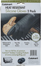 
                        
                          गैलरी व्यूवर में इमेज लोड करें, Cuisinart CGM-520 Heat Resistant Silicone Gloves, Black (2-Pack) - JOY2ESpree
                        
                      