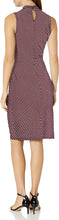 
                        
                          Muat gambar ke penampil Galeri, Amazon Brand - Lark &amp; Ro Women's Sleeveless Crossover Twist Neck Faux Wrap Dress
                        
                      