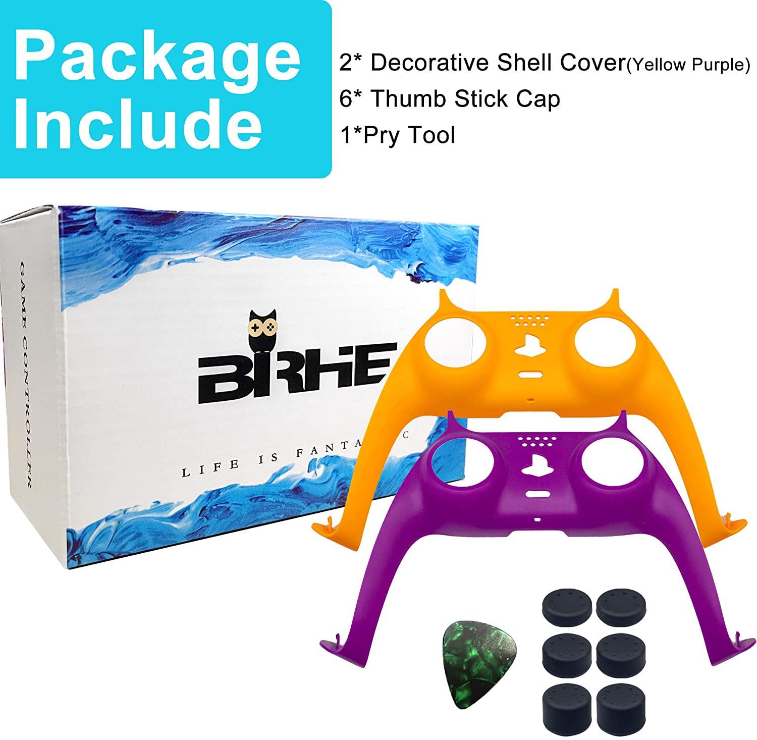 Decorative Shell Case Cover Skin Replacement Set for PS5 Wireless Controller - JOY2ESpree