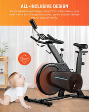 
                        
                          画像をギャラリービューアに読み込む, OVICX Magnetic Stationary Bike Belt Drive Indoor Cycling Workout Bike for home Gym - JOY2ESpree
                        
                      