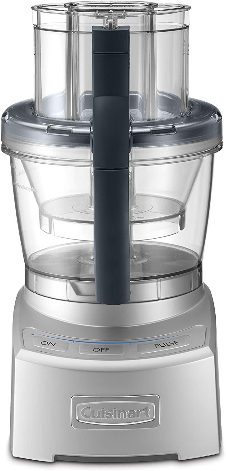 Cuisinart FP-12DCN Elite Collection 2.0 12-Cup Food Processor, Silver Die Cast - JOY2ESpree