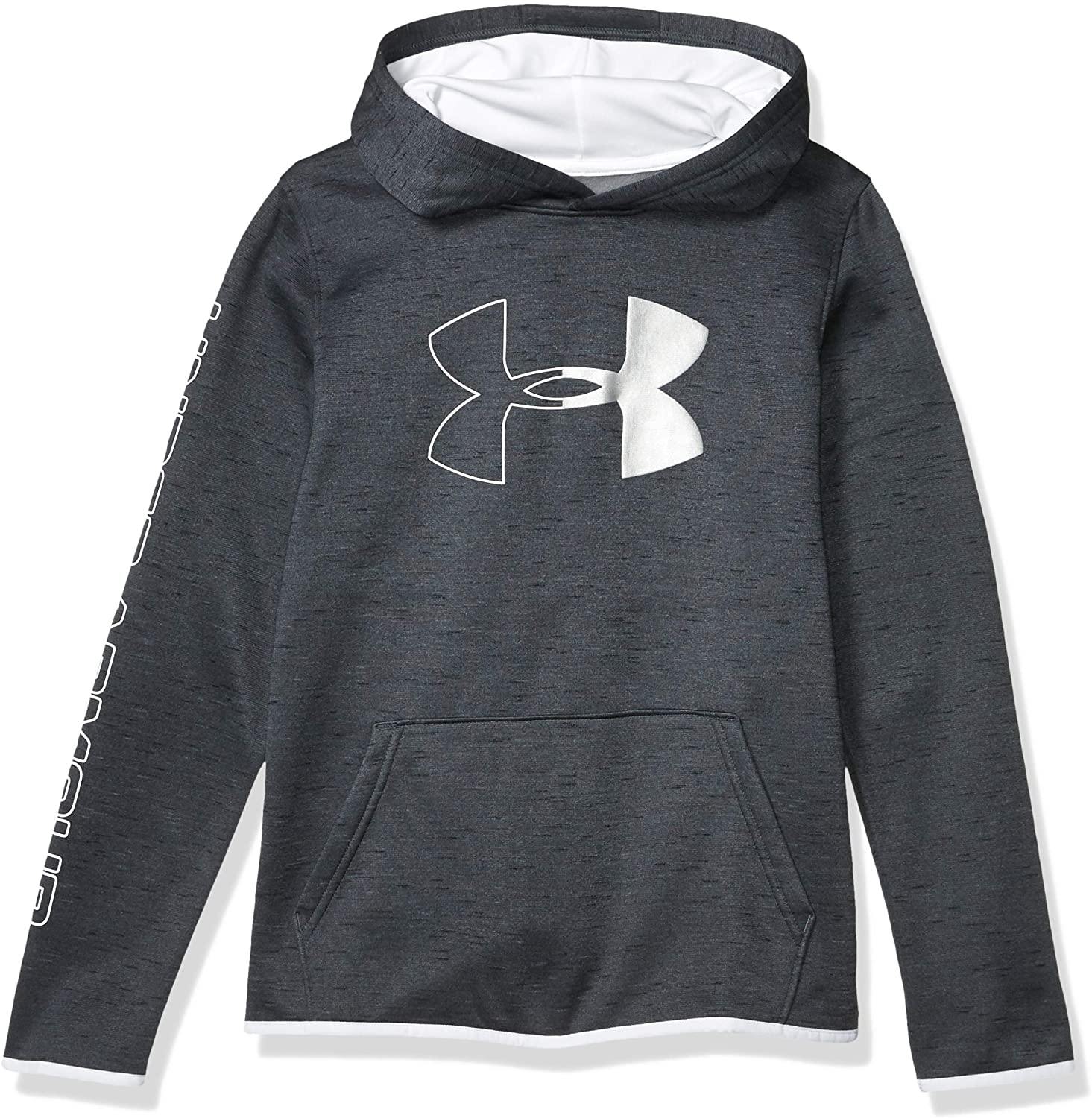Under Armour Boys' Fleece Branded Hoodie