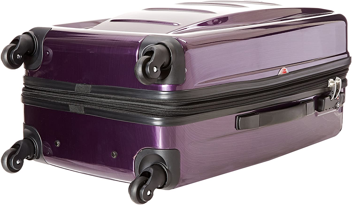 Samsonite Winfield 2 Hardside Expandable Luggage with Spinner Wheels, Charcoal, Checked-Large 28-Inch