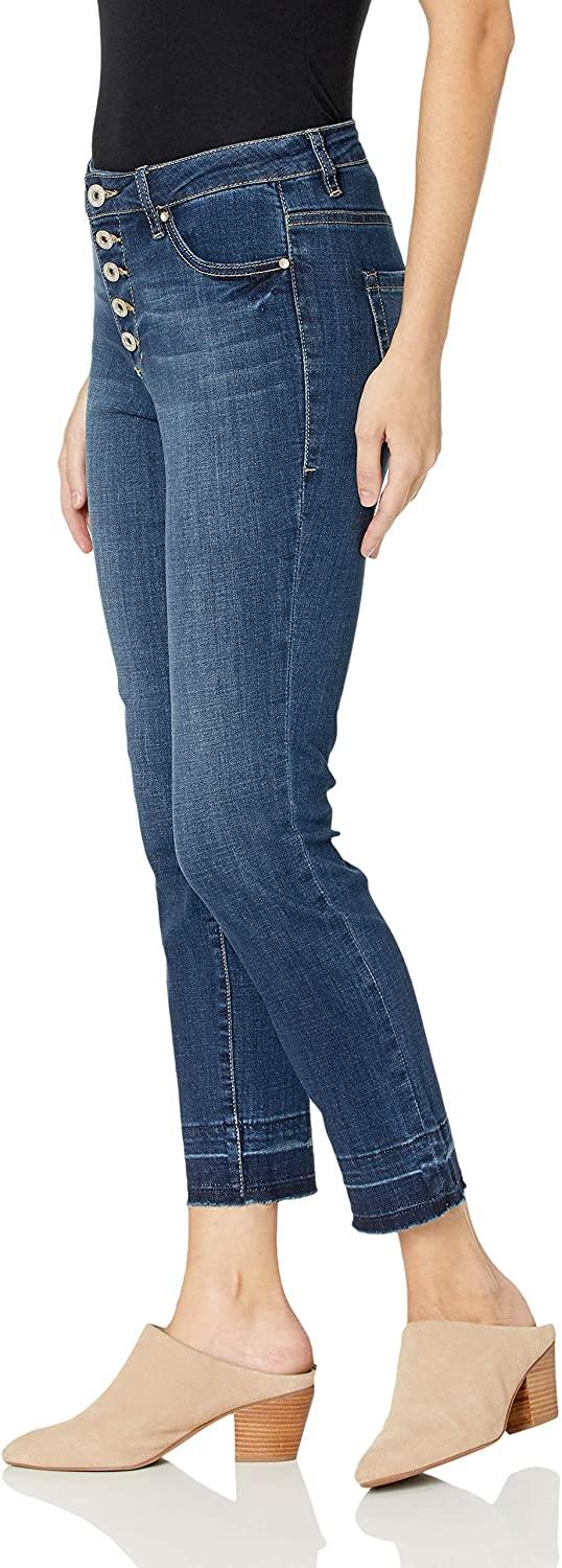 Jag Jeans Women's Gwen Button Fly Slim Ankle Jean