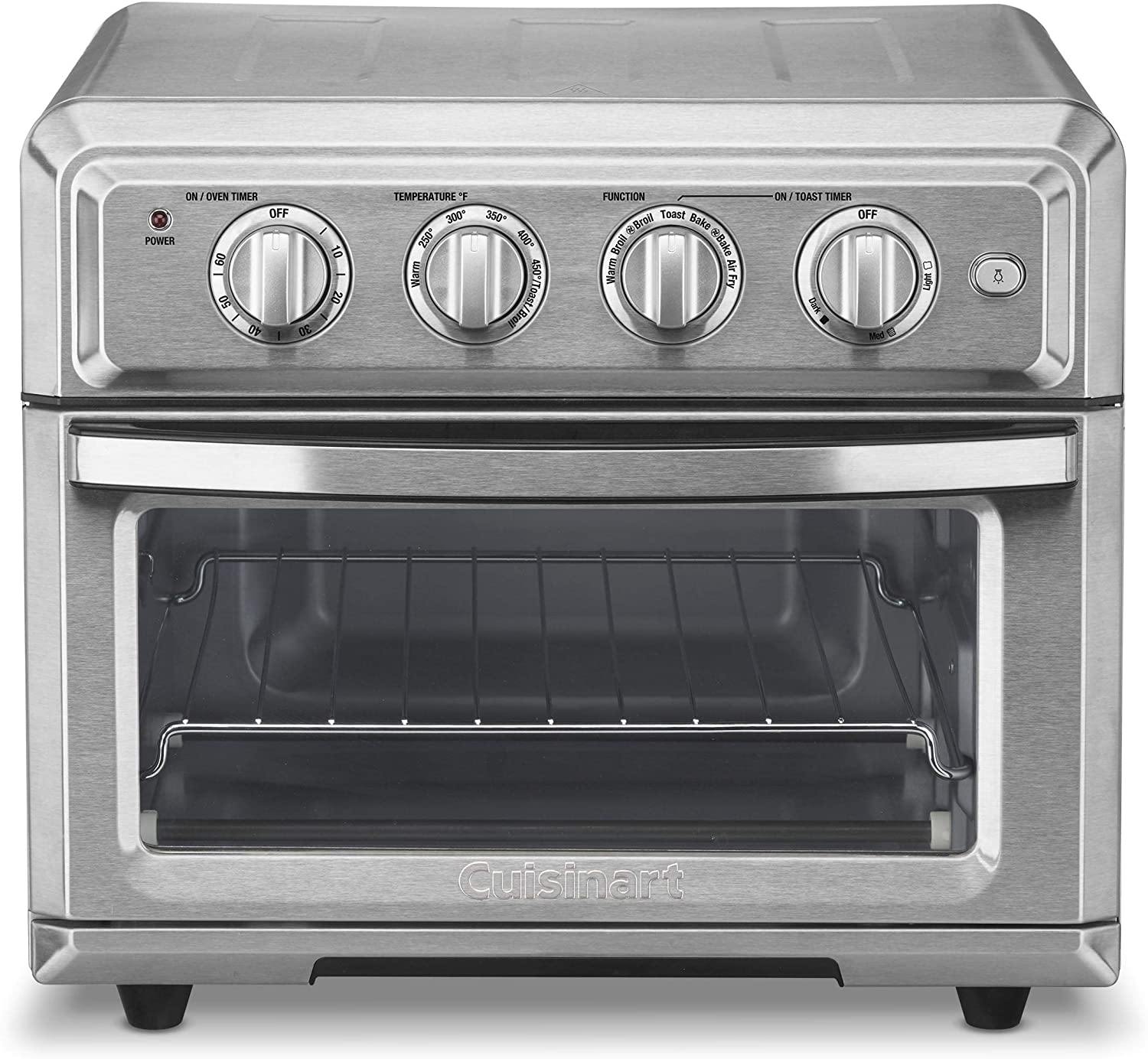 Cuisinart TOA-60 Convection Toaster Oven Airfryer, Silver - JOY2ESpree