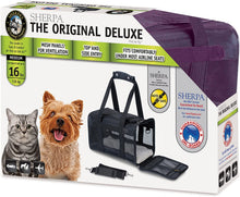 
                        
                          Cargar imagen en el visor de la galería, Sherpa Original Deluxe Airline Approved Pet Carrier, Medium, Black
                        
                      