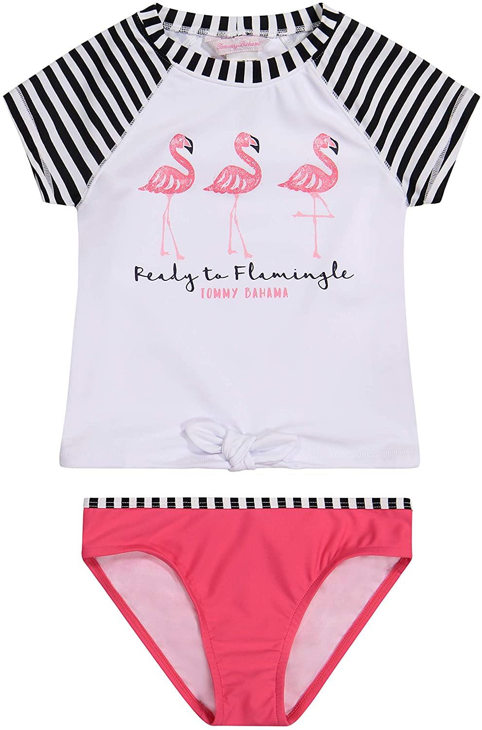 Tommy Bahama Girls' 2-Piece Shirt and Bikini Bottom Swim Set - JOY2ESpree