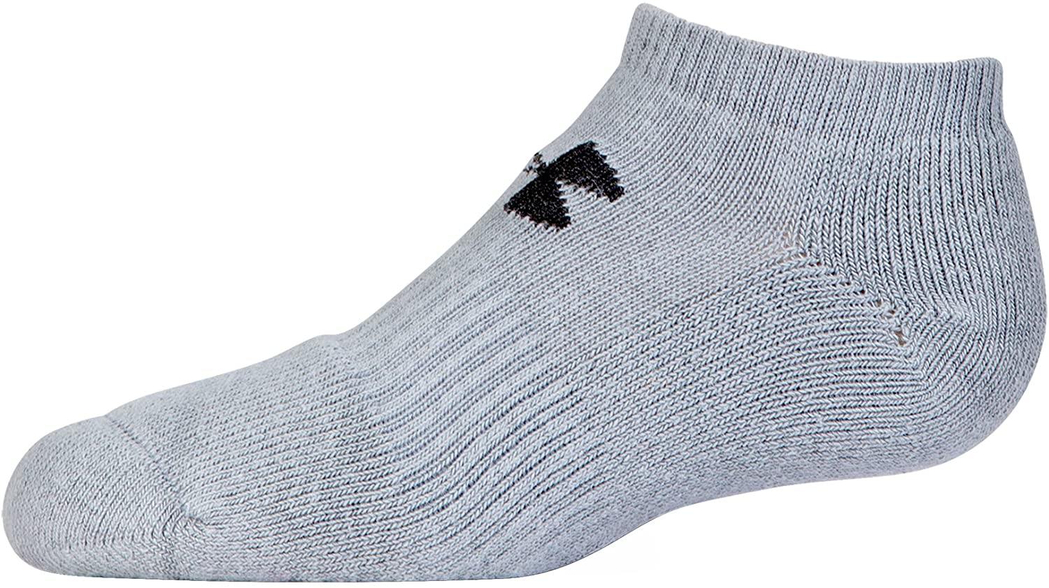 Under Armour Youth Cotton No Show Socks, 6-pairs - JOY2ESpree