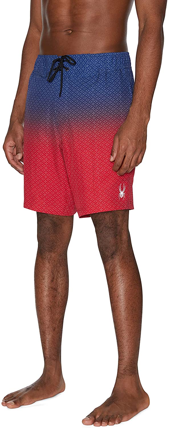 Spyder Men's 9" Geo Print Hybrid Board Short