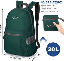 
                        
                          Muat gambar ke penampil Galeri, G4Free Ultra Lightweight Packable Backpack Travel Hiking Daypack Handy Foldable Water Resistant Camping Outdoor Backpack - JOY2ESpree
                        
                      