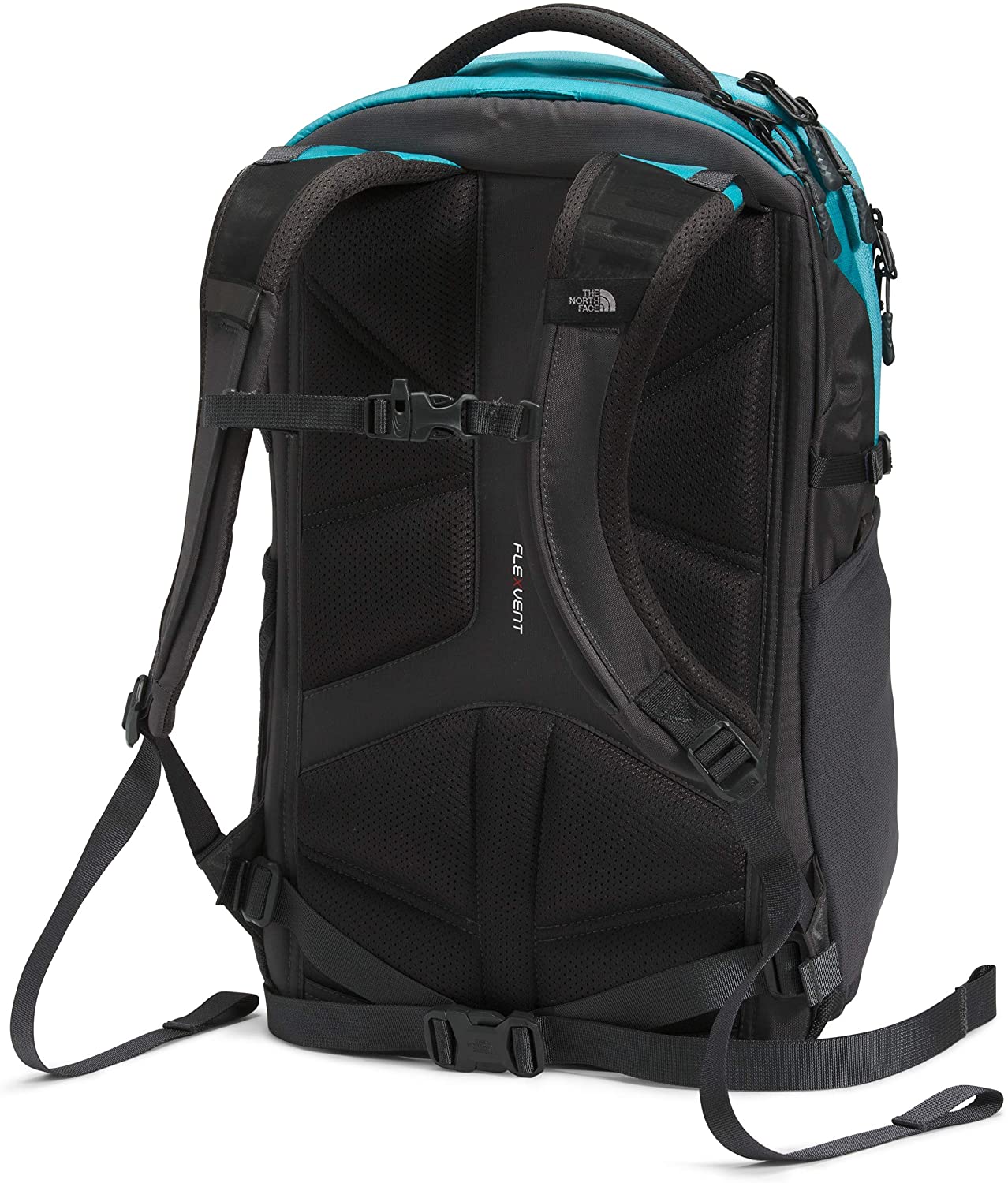 The North Face Women's Recon Backpack, TNF Black Heather/Silver Reflective, One Size