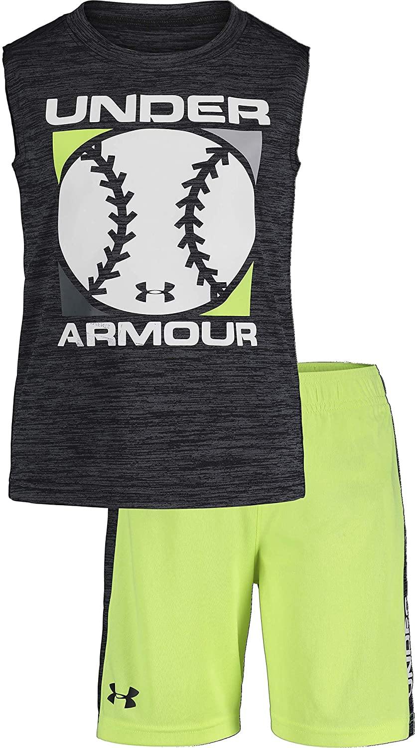 Under Armour Boys' Muscle and Tank Set
