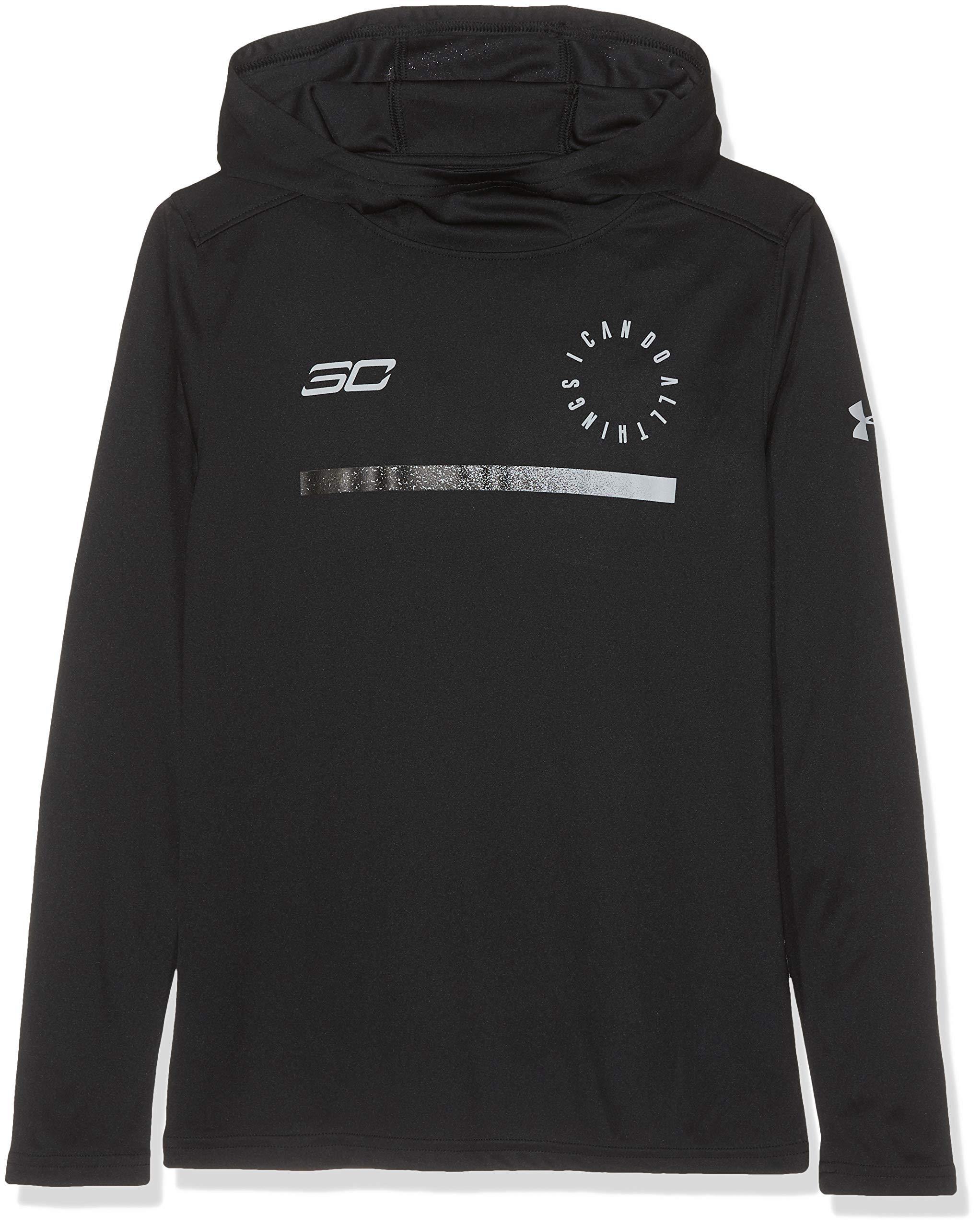Under Armour Kids Boy's SC30 Shooting Shirt (Big Kids) Black/Mod Grey MD