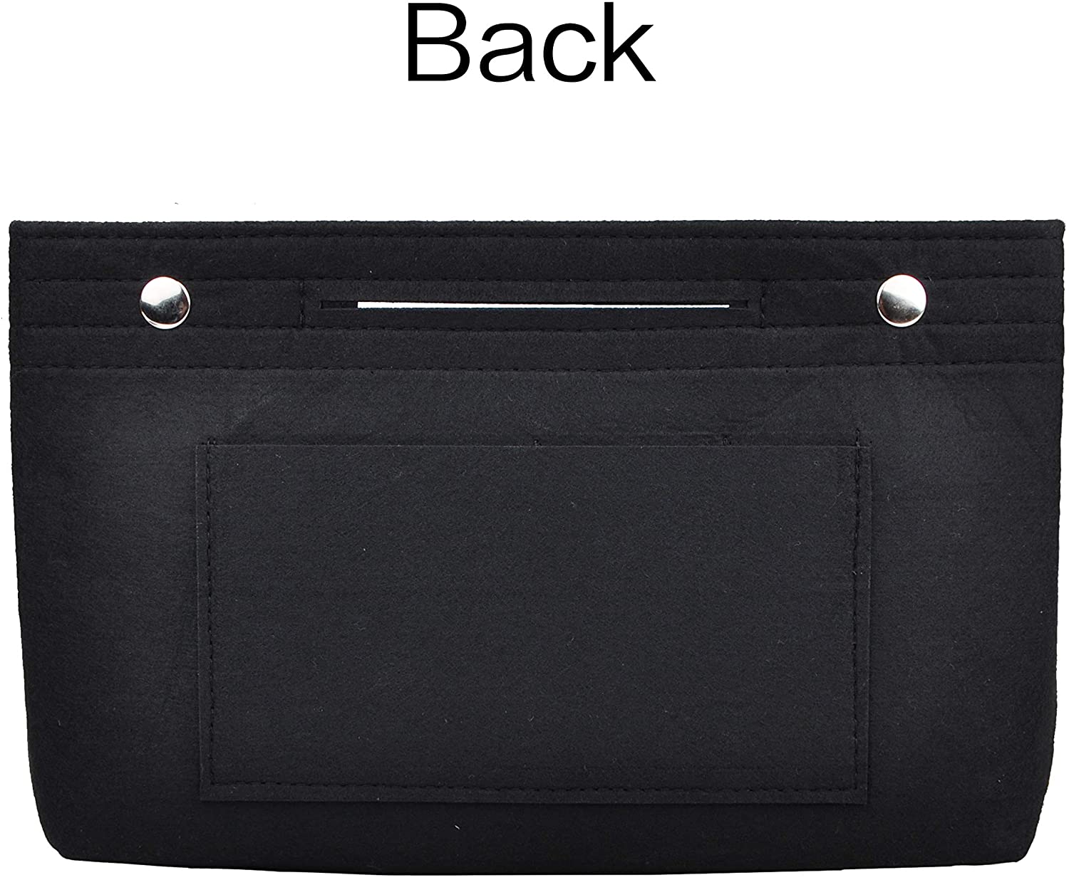 Vercord Felt Tote Handbag Purse Pocketbook Organizer Insert Divider Shaper Bag in Bag