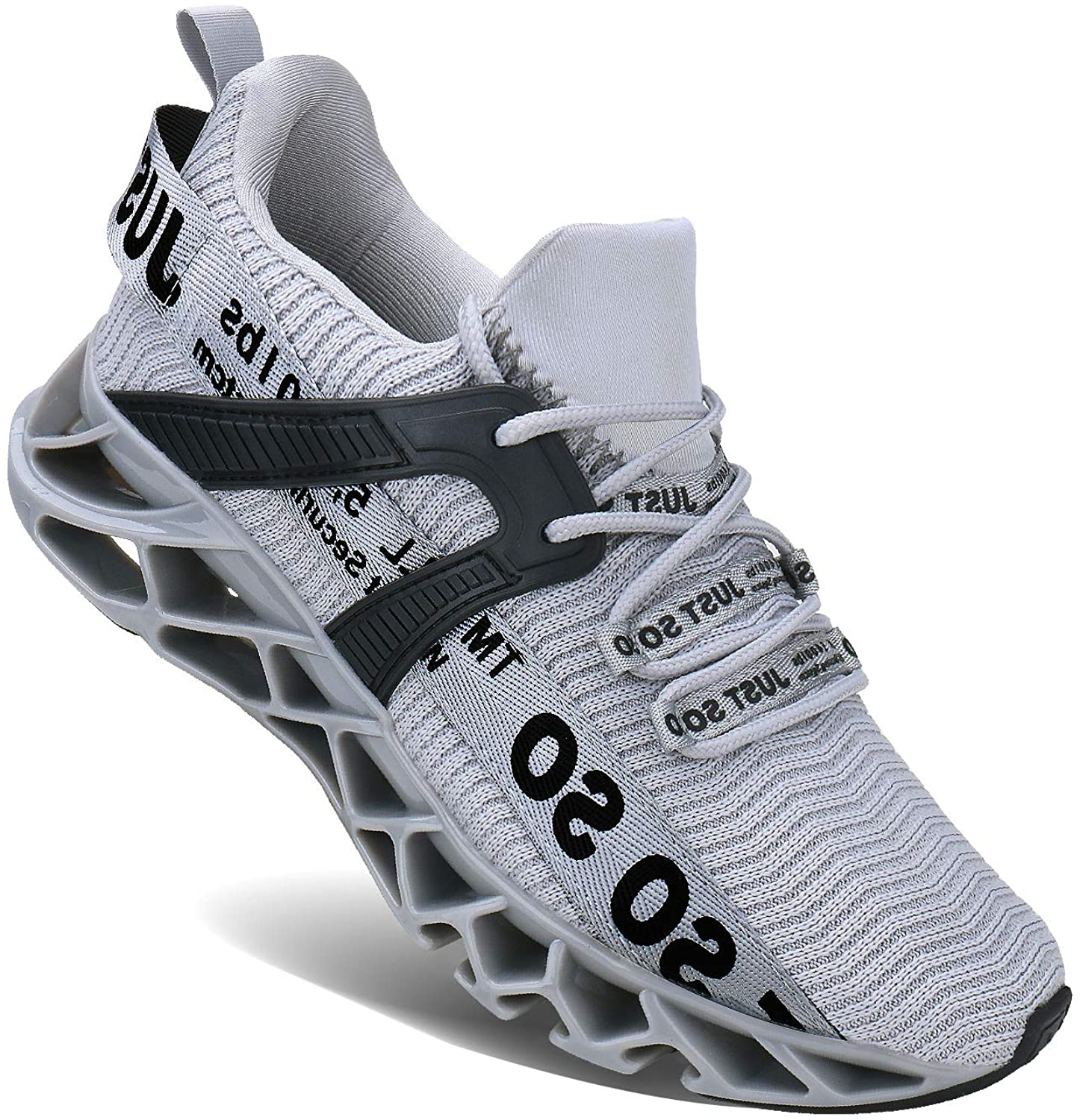 UMYOGO Mens Athletic Walking Blade Running Tennis Shoes Fashion Sneakers