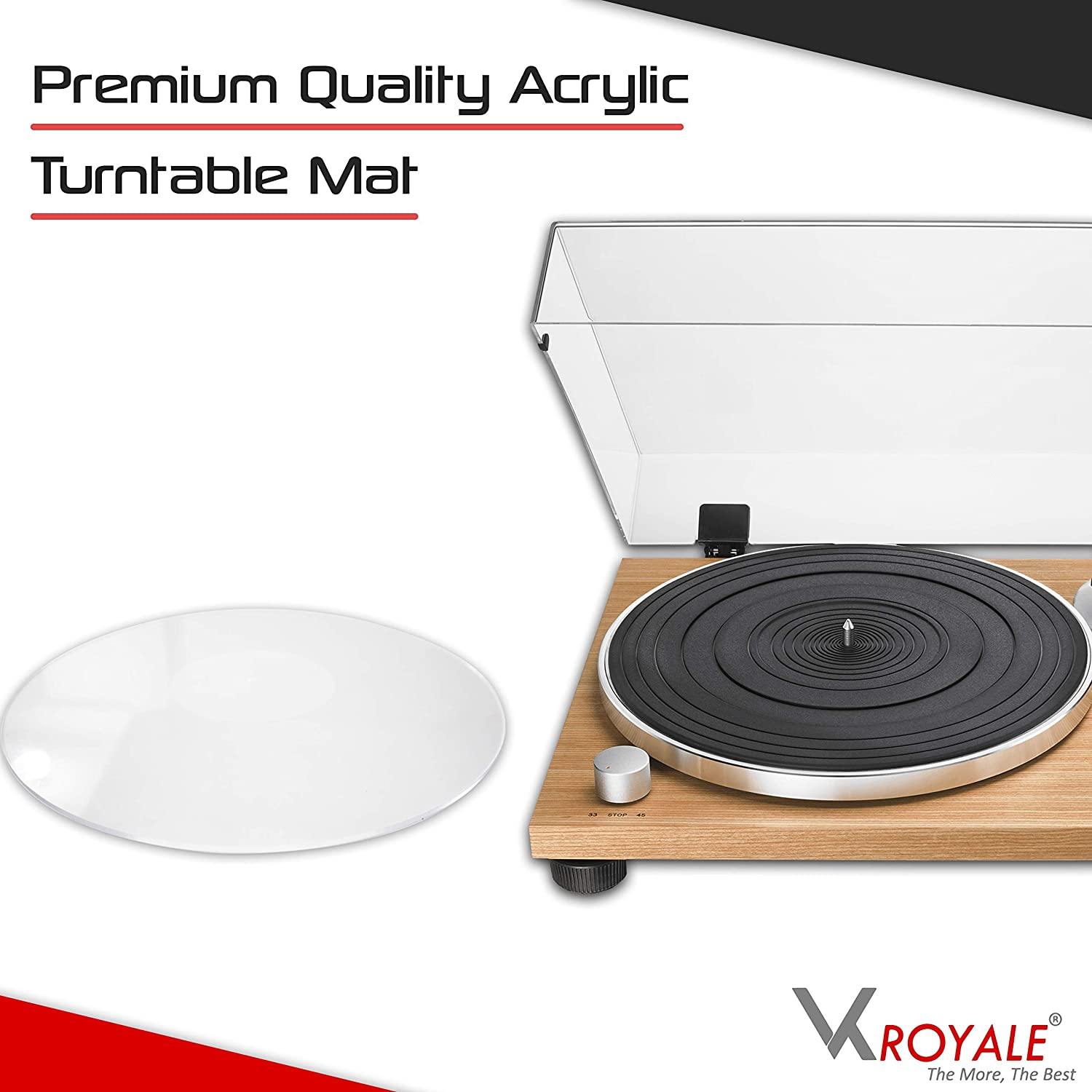 VK ROYALE - Acrylic Turntable Slipmat Yellow - JOY2ESpree