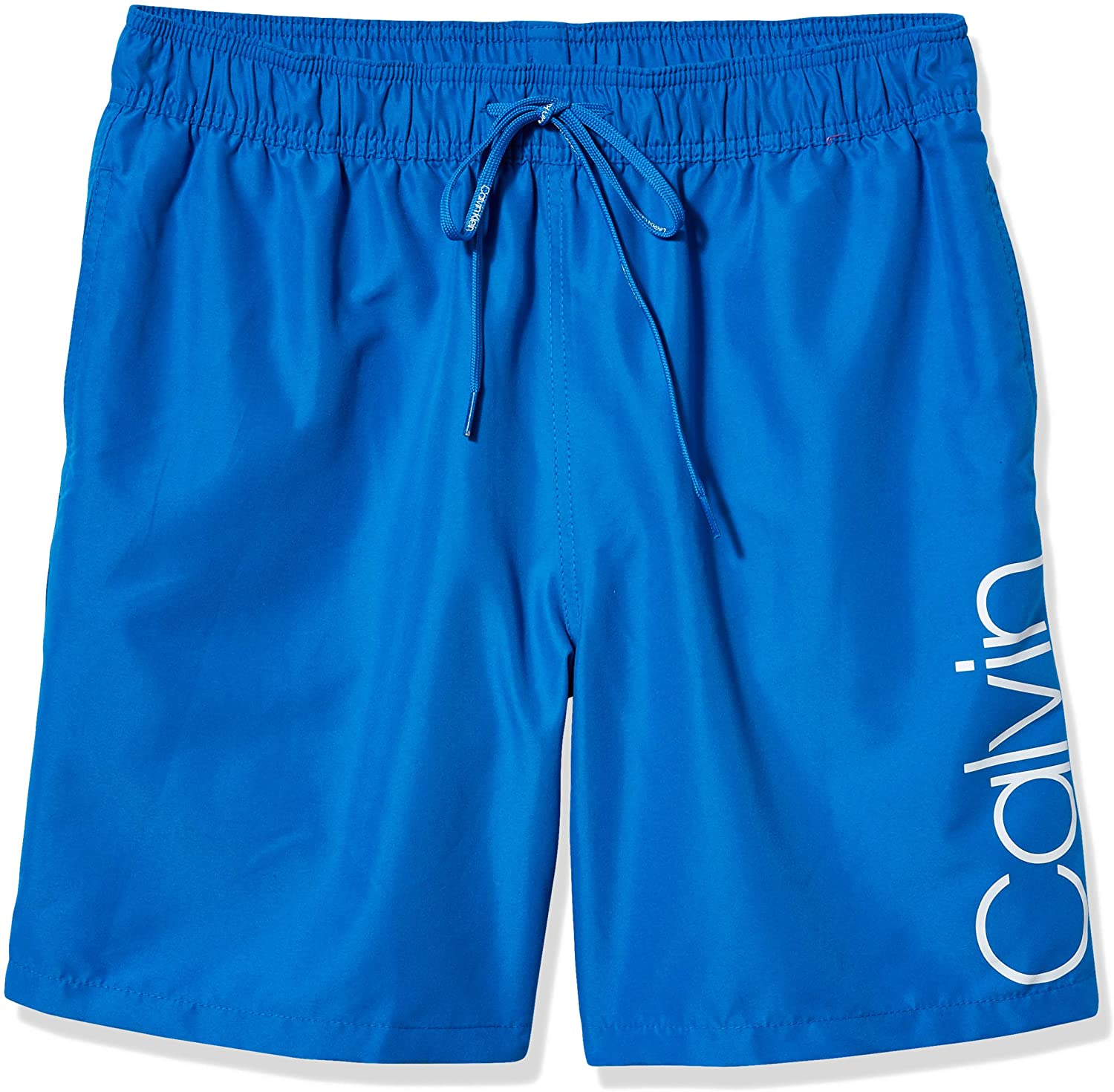 Calvin Klein Men's 7 Inch Elastic Waist Quick Dry Swim Trunk