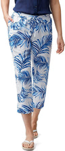 
                        
                          गैलरी व्यूवर में इमेज लोड करें, Tommy Bahama Women's Fuller Fronds Easy Crop Cobalt Sea - JOY2ESpree
                        
                      
