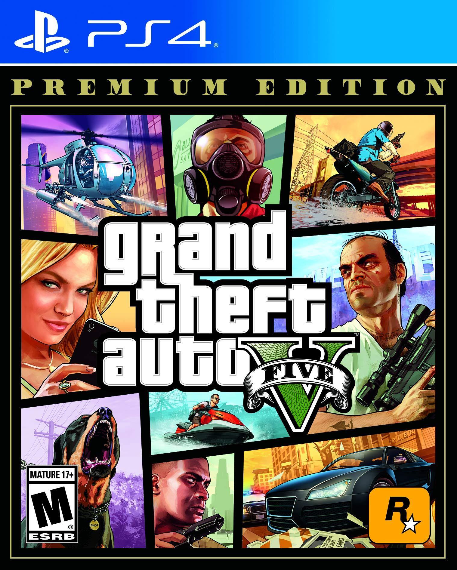 Grand Theft Auto V Premium Edition Playstation 4 - JOY2ESpree