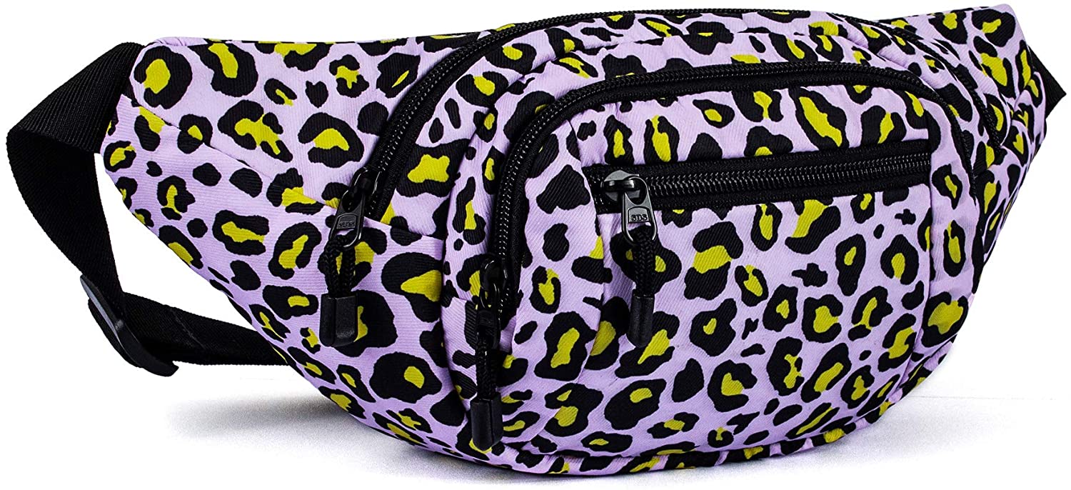 TOPERIN Fashion Fanny Pack Cute Running Belt Waist Pack Running Waist Bag Belt