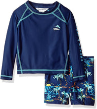 
                        
                          Load image into Gallery viewer, Tommy Bahama Boys' Rashguard and Trunks Swimsuit Set
                        
                      