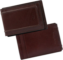 
                        
                          Load image into Gallery viewer, Tommy Bahama Men's 100% Leather Slim Card Case Carrier Wallet
                        
                      
