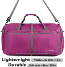 
                        
                          画像をギャラリービューアに読み込む, Gonex 150L Travel Duffel Bag Foldable Extra Large Duffle Bag XL Heavy Duty for Men Women for Luggage Shopping Gray
                        
                      
