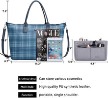
                        
                          Cargar imagen en el visor de la galería, K.EYRE Women's Soft Faux Leather Tote Bag Purse Handbags Wallet Tote Shoulder Bag Purse Large Capacity
                        
                      