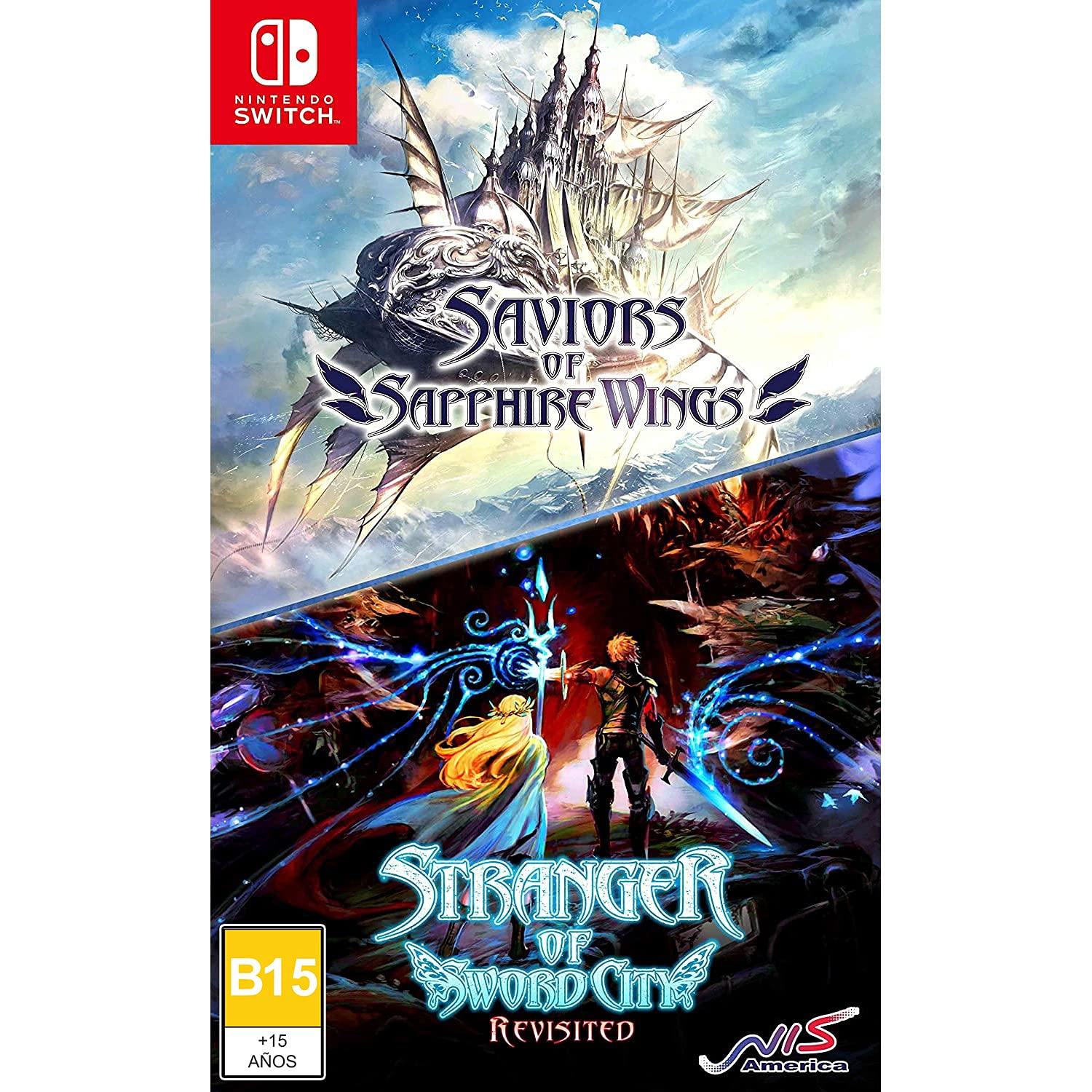 Saviors of Sapphire Wings/ Stranger of Sword City Revisited - Nintendo Switch - JOY2ESpree