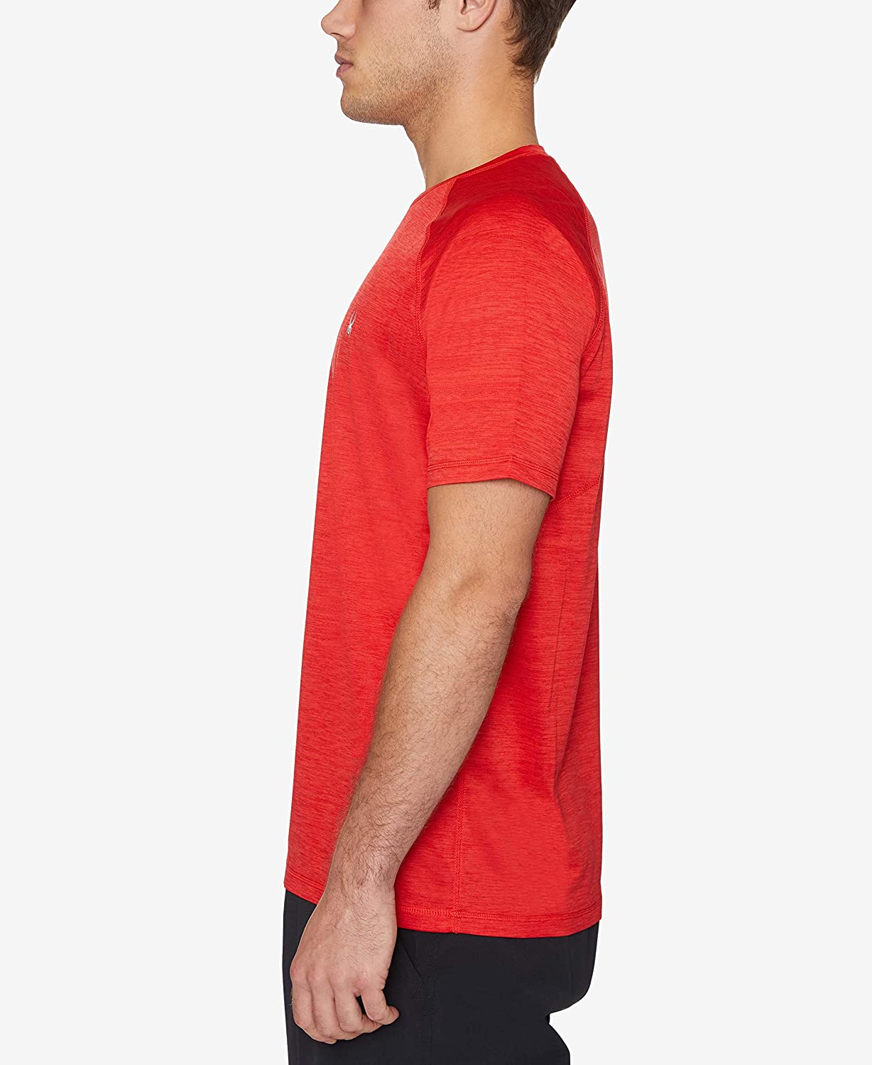 Spyder Men's Hydro Stretch Swim T-Shirt - Quick Dry Short Sleeve Rash Guard Tee