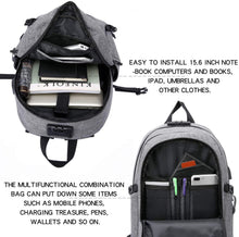 
                        
                          Load image into Gallery viewer, Laptop Backpack,Business Travel Anti Theft Backpack for Men Women with USB Charging Port
                        
                      