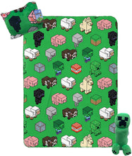 
                        
                          將圖片載入圖庫檢視器 Jay Franco Mine craft Travel Set - 3 Piece Kids Travel Set Includes Blanket, Pillow
                        
                      
