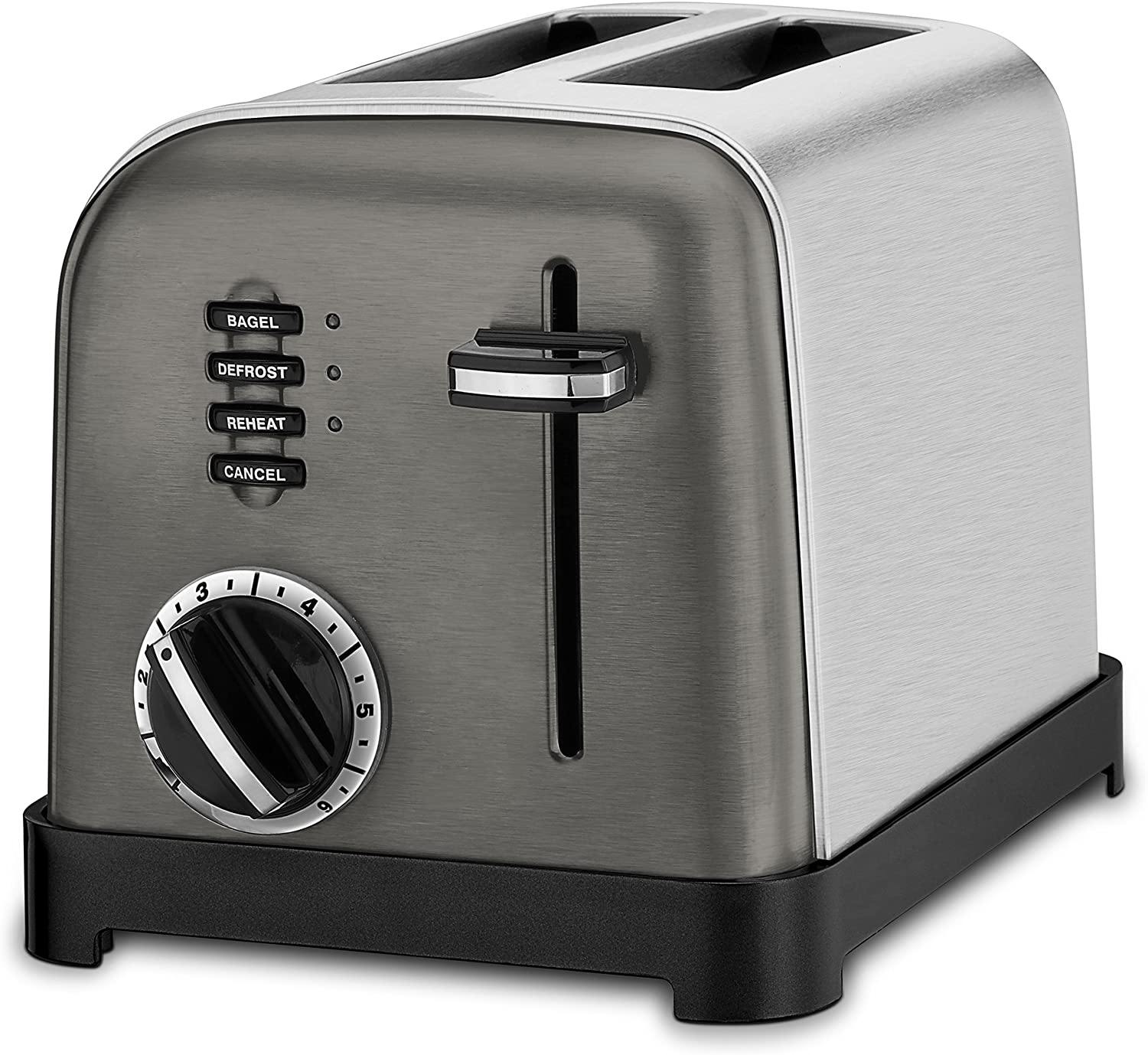 Cuisinart CPT-180P1 Metal Classic 4-Slice toaster, Brushed Stainless - JOY2ESpree