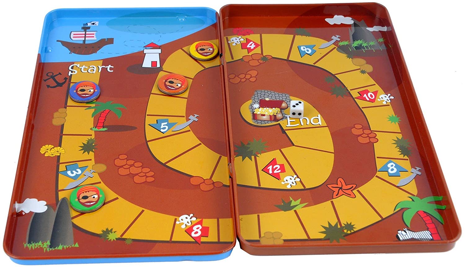 Magnetic Travel Treasure Hunt Game - Car Games , Airplane Games and Quiet Games