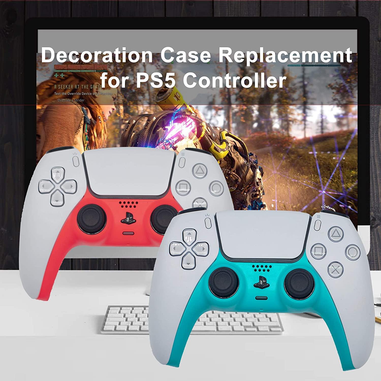 Decorative Shell Case Cover Skin Replacement Set for PS5 Wireless Controller - JOY2ESpree
