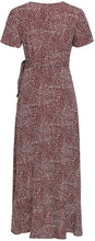 
                        
                          Load image into Gallery viewer, Miessial Women's Summer Chiffon V Neck Ruffle Maxi Dress Polka Dot Long Beach Wrap Dress
                        
                      