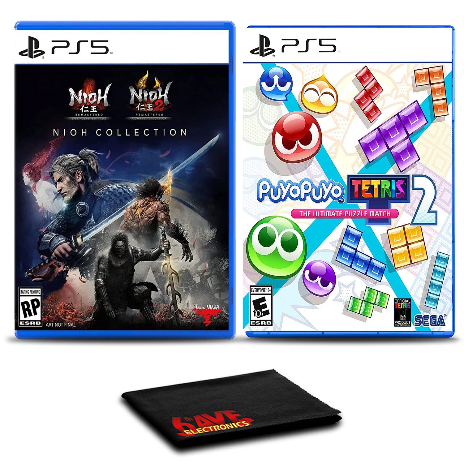 The Nioh Collection and Puyo Puyo Tetris 2: Launch Edition - Two Pack Game Bundle For PlayStation 5 - JOY2ESpree