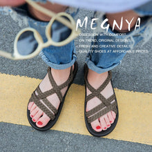 
                        
                          Muat gambar ke penampil Galeri, MEGNYA Women's Comfortable Walking Sandals with Arch Support Waterproof for Walking/Hiking/Travel/Wedding/Water Spot/Beach
                        
                      