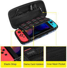 
                        
                          गैलरी व्यूवर में इमेज लोड करें, Fintie Carry Case for Nintendo Switch - [Shockproof] Hard Shell Protective Cover Travel Bag w/10 Game Card Slots - JOY2ESpree
                        
                      