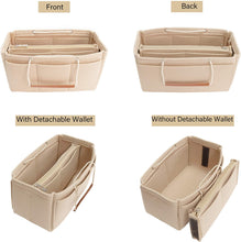 
                        
                          Muat gambar ke penampil Galeri, MISIXILE Felt Insert Bag Organizer - 2in1, Bag In Bag Tote Purse Organizer with Handles for Speedy Neverfull Longchamp
                        
                      
