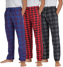 
                        
                          गैलरी व्यूवर में इमेज लोड करें, Real Essentials 3 Pack Boys Pajama Pants Super Soft Fleece PJ Lounge Bottoms for Kids - JOY2ESpree
                        
                      
