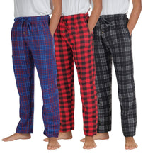 
                        
                          गैलरी व्यूवर में इमेज लोड करें, Real Essentials 3 Pack Boys Pajama Pants Super Soft Fleece PJ Lounge Bottoms for Kids - JOY2ESpree
                        
                      