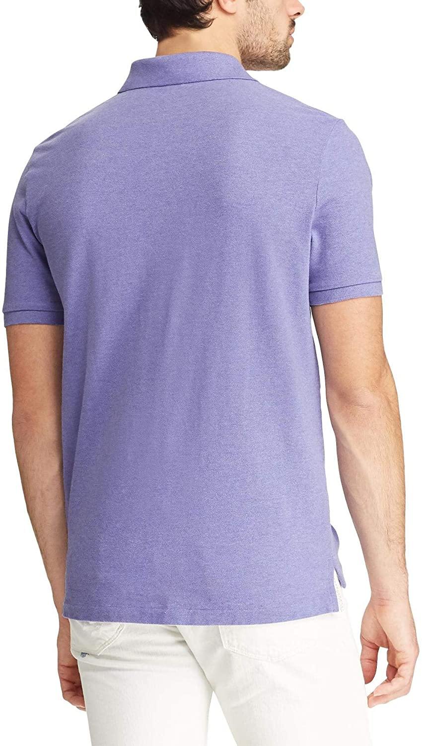 Polo RL Men's Custom Slim Fit Mesh Pony Shirt