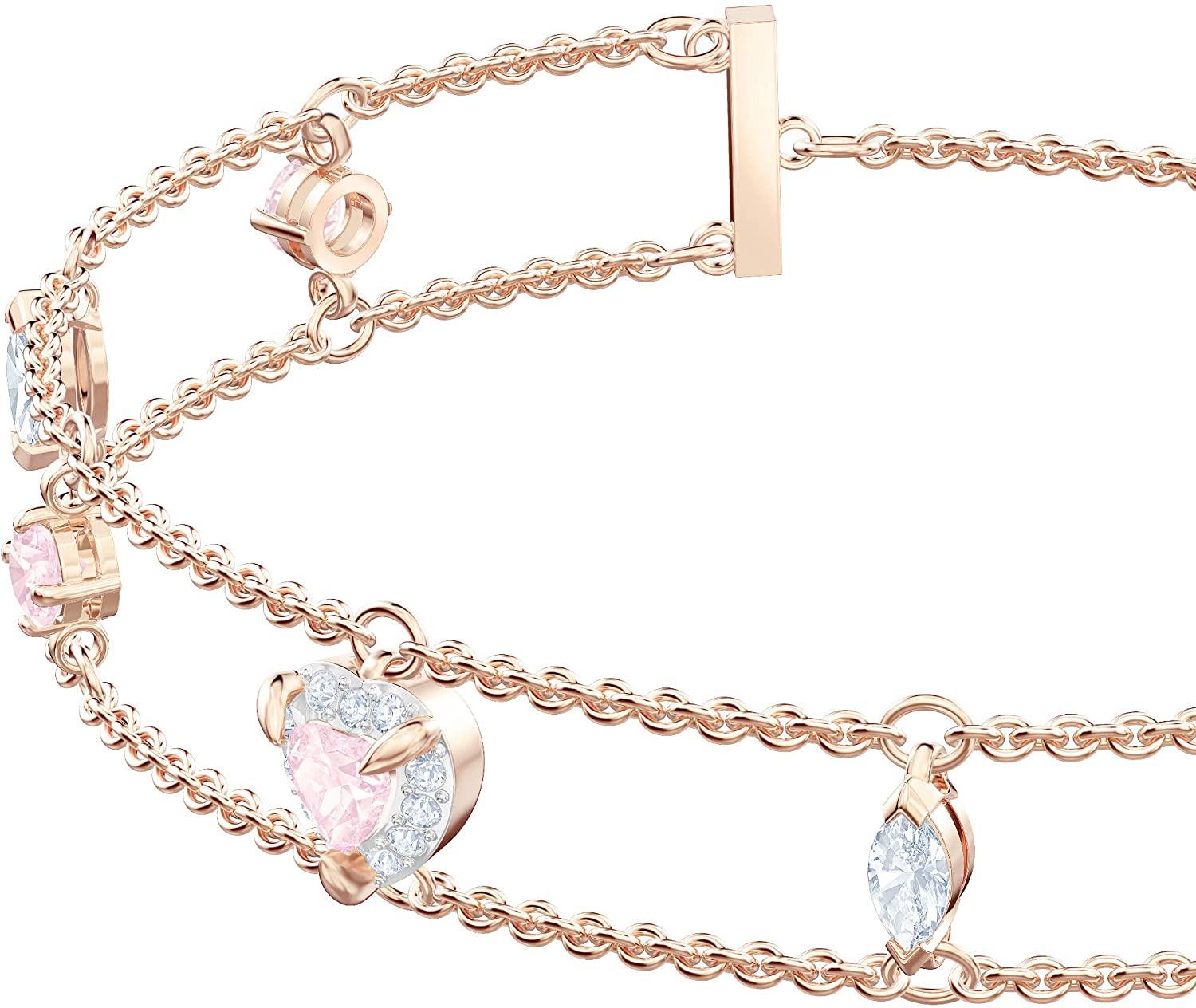 SWAROVSKI Women's One Heart Crystal Jewelry Collection, Rose Gold Tone Finish - JOY2ESpree