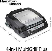 
                        
                          Cargar imagen en el visor de la galería, Hamilton Beach Electric Indoor Searing Grill with Viewing Window and Removable Easy-to-Clean Nonstick Plate - JOY2ESpree
                        
                      