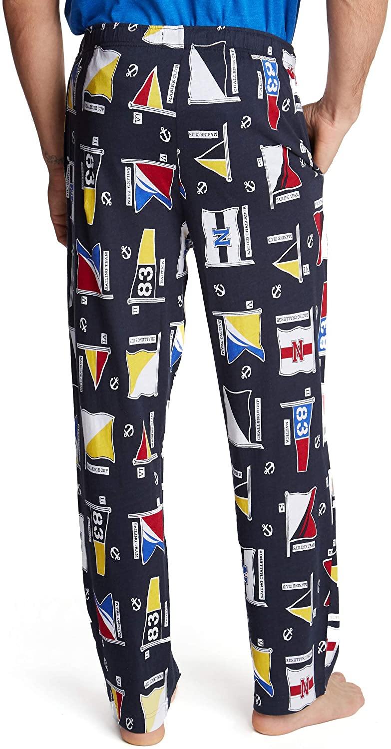 Nautica Men's Soft Woven 100% Cotton Elastic Waistband Sleep Pajama Pant - JOY2ESpree